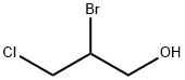 2-bromo-3-chloro-propan-1-ol 구조식 이미지