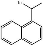 1-(1-bromoethyl)naphthalene Structure