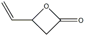 2-Oxetanone, 4-ethenyl- Structure