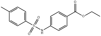 ethyl 4-[(4-methylphenyl)sulfonylamino]benzoate Structure