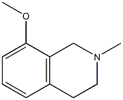 8-methoxy-2-methyl-3,4-dihydro-1H-isoquinoline 구조식 이미지