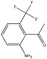 1-[2-amino-6-(trifluoromethyl)phenyl]ethanone 구조식 이미지