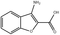 3-AMINOBENZOFURAN-2-CARBOXYLIC ACID 구조식 이미지