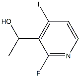 1-(2-Fluoro-4-iodo-pyridin-3-yl)-ethanol 구조식 이미지