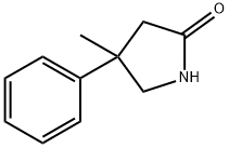 4-methyl-4-phenyl-2-pyrrolidinone Structure