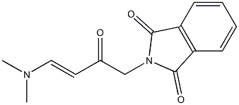 2-[(E)-4-(dimethylamino)-2-oxobut-3-enyl]isoindole-1,3-dione Structure