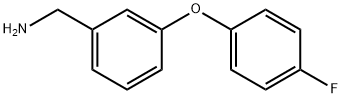 [3-(4-Fluorophenoxy)benzyl]amine Structure