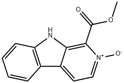 1-Methoxycarbonyl-beta-carboline-N-oxide Structure