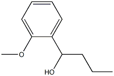 1-(2-methoxyphenyl)butan-1-ol 구조식 이미지