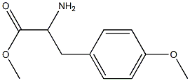 methyl 2-amino-3-(4-methoxyphenyl)propanoate Structure