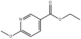 3-Pyridinecarboxylicacid, 6-methoxy-, ethyl ester Structure