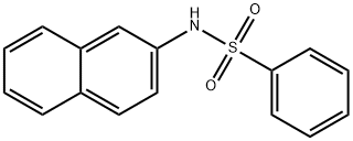 Benzenesulfonamide,N-2-naphthalenyl- Structure