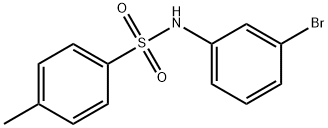 Benzenesulfonamide,N-(3-bromophenyl)-4-methyl- Structure