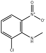 Benzenamine, 2-chloro-N-methyl-6-nitro- 구조식 이미지