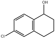 1-NAPHTHALENOL, 6-CHLORO-1,2,3,4-TETRAHYDRO- Structure