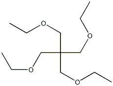 Propane,1,3-diethoxy-2,2-bis(ethoxymethyl)- Structure