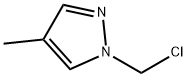 1-(chloromethyl)-4-methyl-1H-pyrazole Structure