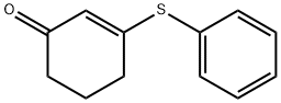 3-(phenylsulfanyl)-2-cyclohexen-1-one 구조식 이미지