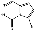 6-bromo-3H-pyrrolo[1,2-d][1,2,4]triazin-4-one Structure