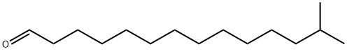 Tetradecanal, 13-methyl- Structure