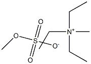 Ethanaminium, N,N-diethyl-N-methyl-, methyl sulfate Structure