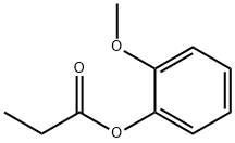 (2-methoxyphenyl) propanoate 구조식 이미지
