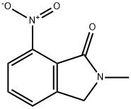 2-Methyl-7-nitro-2,3-dihydro-isoindol-1-one Structure