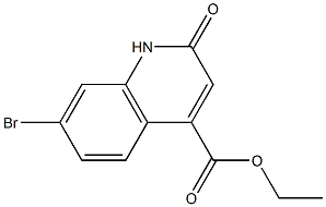 Ethyl 7-bromo-2-oxo-1,2-dihydroquinoline-4-carboxylate Structure