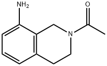 1-(8-amino-3,4-dihydroisoquinolin-2(1H)-yl)ethanone Structure