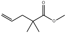 4-Pentenoic acid, 2,2-dimethyl-, methyl ester Structure