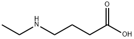 Butanoic acid, 4-(ethylamino)- Structure