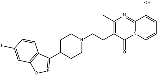 766485-15-8 3-[2-[4-(6-fluoro-1,2-benzoxazol-3-yl)piperidin-1-yl]ethyl]-9-hydroxy-2-methylpyrido[1,2-a]pyrimidin-4-one