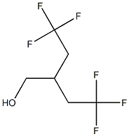 4,4,4-Trifluoro-2-(2,2,2-trifluoroethyl)butan-1-ol 구조식 이미지