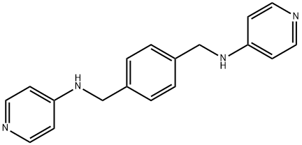 N,N'-di-4-pyridinyl-1,4-Benzenedimethanamine Structure