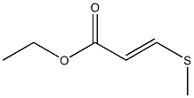 ETHYL 3-(METHYLTHIO)-2-PROPENOATE Structure