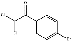 Ethanone, 1-(4-bromophenyl)-2,2-dichloro- 구조식 이미지