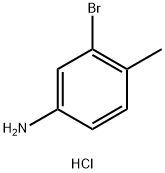 3-bromo-4-methylaniline hydrochloride Structure