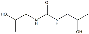 Urea, N,N'-bis(2-hydroxypropyl)- Structure