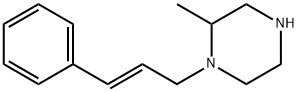 2-methyl-1-[(2E)-3-phenylprop-2-en-1-yl]piperazine Structure