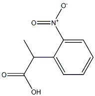 2-(2-nitrophenyl)propanoicacid Structure