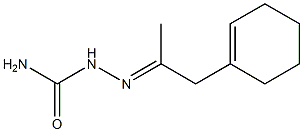 Hydrazinecarboxamide,2-[2-(1-cyclohexen-1-yl)-1-methylethylidene]- Structure