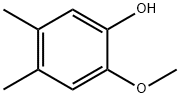 3,4-Xylenol, 6-methoxy- Structure