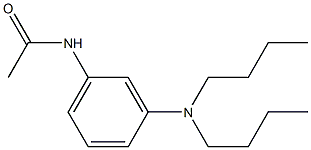 Acetamide, N-[3-(dibutylamino)phenyl]- 구조식 이미지