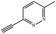 3-ethynyl-6-methylpyridazine Structure