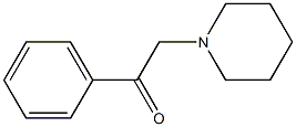 1-phenyl-2-(1-piperidyl)ethanone 구조식 이미지