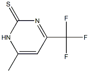 6-methyl-4-(trifluoromethyl)-1H-pyrimidine-2-thione Structure