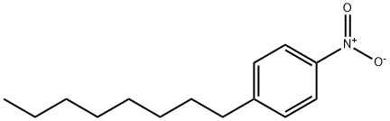 1-nitro-4-octylbenzene 구조식 이미지