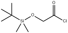 tert-butyl dimethylsilyloxyacetyl chloride Structure