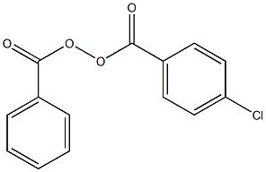 Peroxide, benzoyl 4-chlorobenzoyl Structure