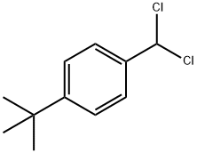 Benzene, 1-(dichloromethyl)-4-(1,1-dimethylethyl)- Structure